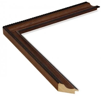 .053. CADRE AYOUS NOYER (35 x 27 mm) I-6214-3004